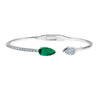 Emerald & Diamond Cuff