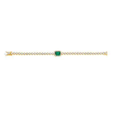 Emerald Tennis Bracelet