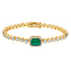 Emerald Tennis Bracelet