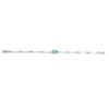 Aqua Blue Spinel Bracelet