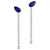 Blue Sapphire Earrings