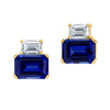 Blue Sapphire Earrings