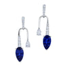 Blue Sapphire Earrings