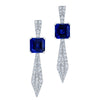 Blue Sapphire Earrings