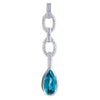 Paraiba Colored Spinel Pendant