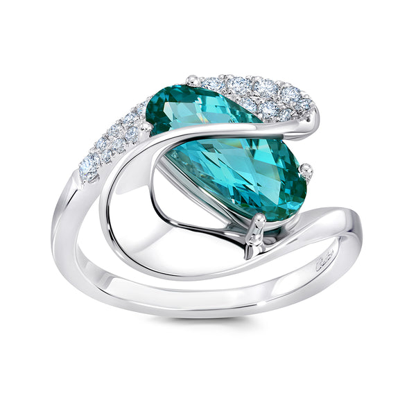 Paraiba Colored Spinel Ring - Chatham Inc.