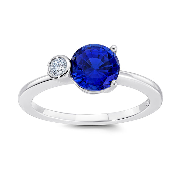 Heart Chatham Lab-Grown Blue Sapphire Gems – FIRE & BRILLIANCE