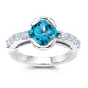 Paraiba Colored Spinel Ring