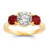 Diamond & Ruby Ring