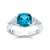 Paraiba Colored Spinel Ring