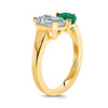 Emerald & Diamond Ring