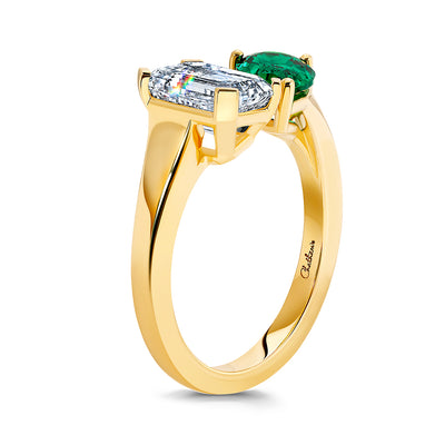 Emerald & Diamond Ring