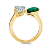 Emerald & Diamond Ring