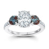 Diamond & Alexandrite Ring