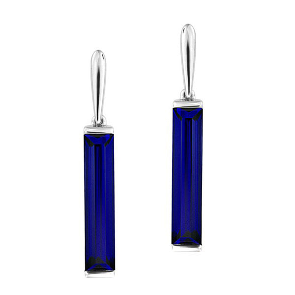 Blue Sapphire Earrings - Chatham Inc.